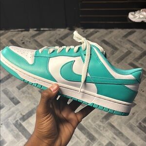 Nike Blue and White Sneakers Classic Design